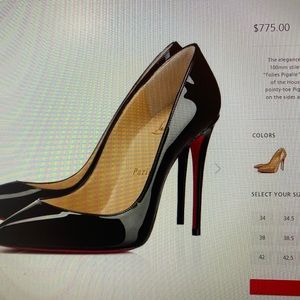 Christian Louboutin Pigalle Follies Black